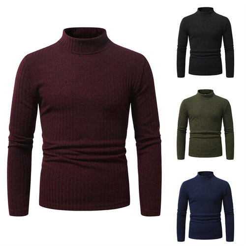 Lune London fine knit turtleneck sweater for men