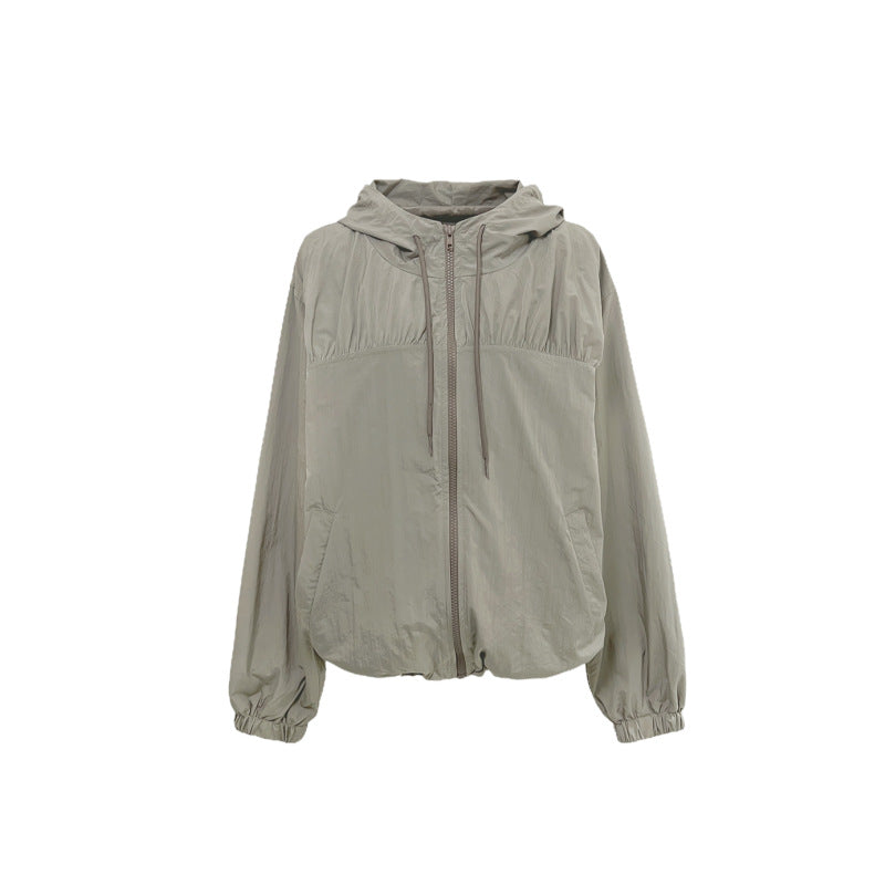 Veste de transition athlétique pour femmes avec cordon de serrage réglable Chic & Stil