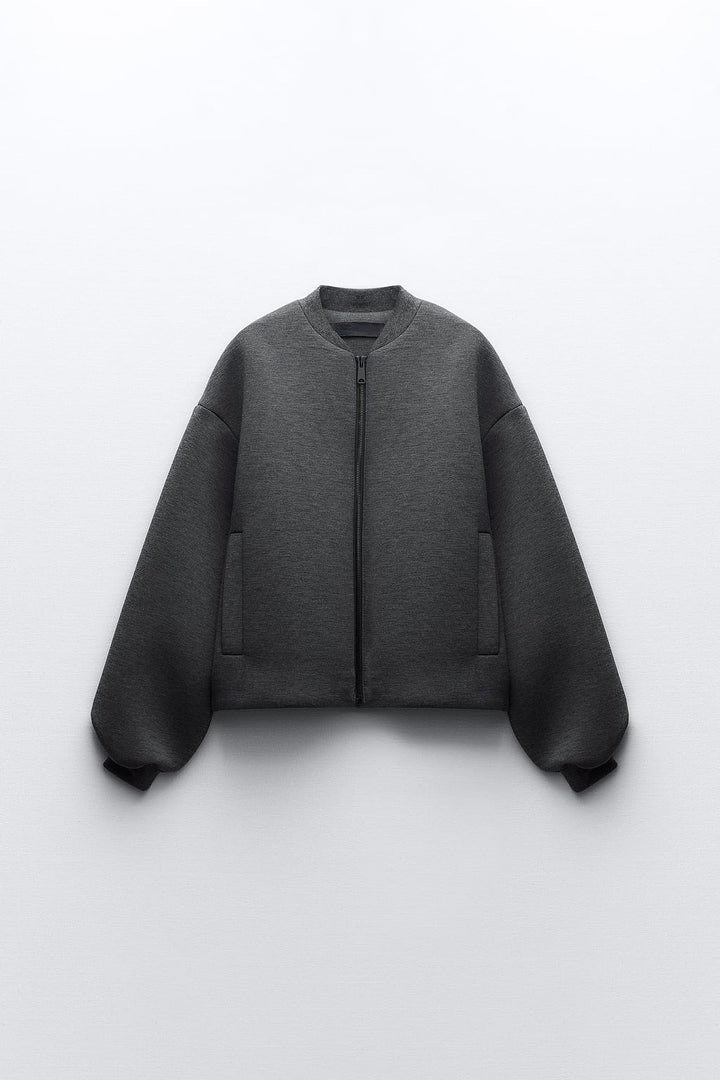Women's sports jacket with zipper and relaxed fit Lune London