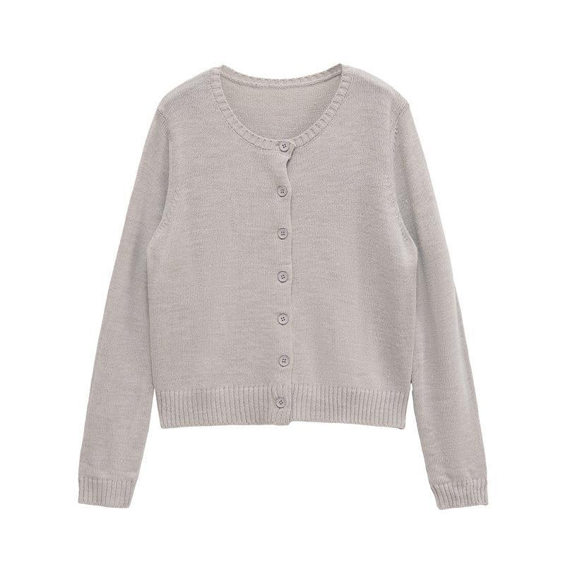 Women's lightweight cardigan with simple buttons and elegant cut Lune London