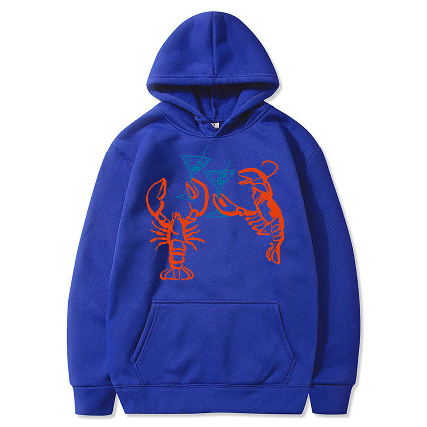 Sweat à capuche pour femmes avec motif de homard turbulente Chic & Stil