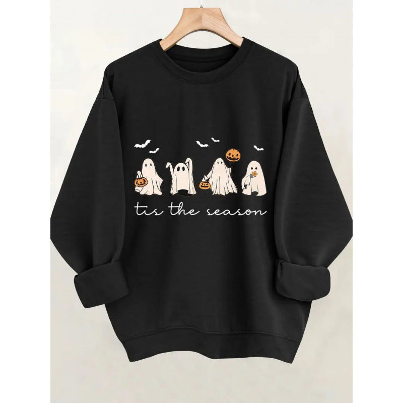 Women's sweatshirt with playfully spooky design Lune London