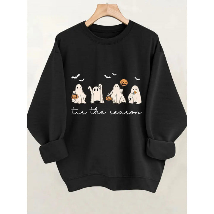Women's sweatshirt with playfully spooky design Lune London