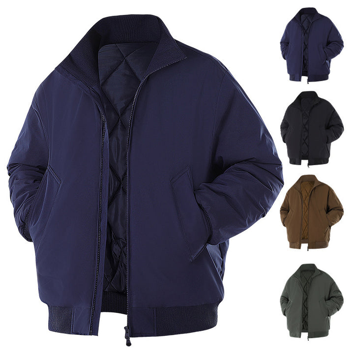 Men's winter jacket with warm lining and practical pockets Lune London