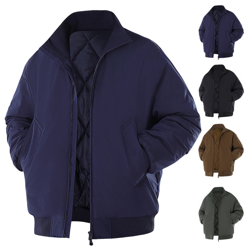 Men's Winter Jacket with Warm Inner Lining and Practical Pockets Lune London