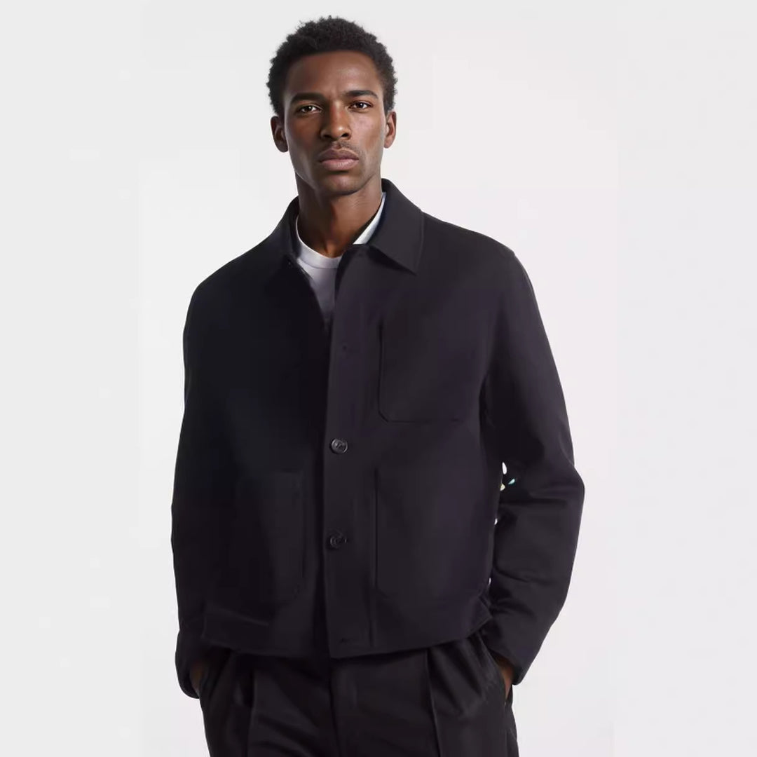 Trendy utility jacket for men with practical pockets Lune London