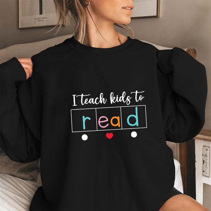 Sweat à capuche pour femmes avec motif pédagogique créatif Chic & Stil