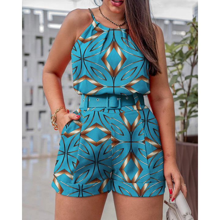 Two-piece set Damen with floral print Lune London