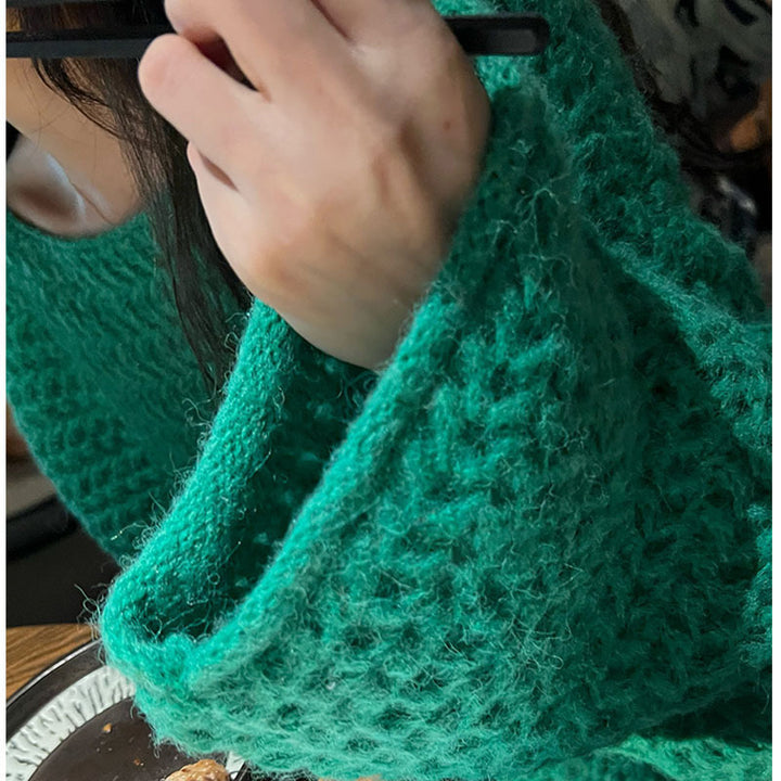 Pullover surdimensionné et confortable pour femmes en tricot épais Chic & Stil