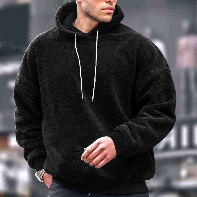 Men's Fleece Hoodie with Soft Lining Lune London