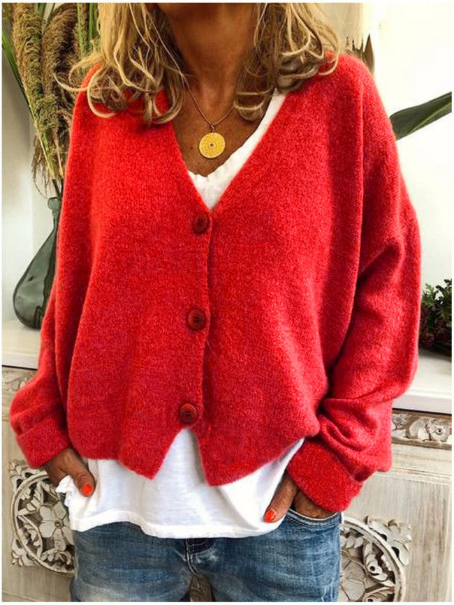 Women cozy knit vest with buttons and modern cut Lune London
