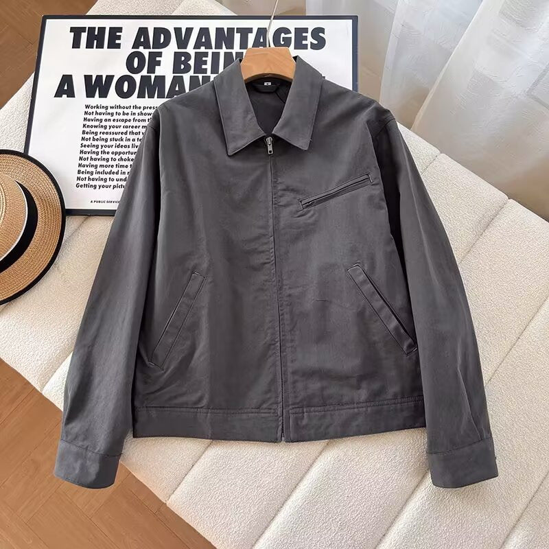 Veste de transition féminine élégante avec zipper et poches pratiques Chic & Stil