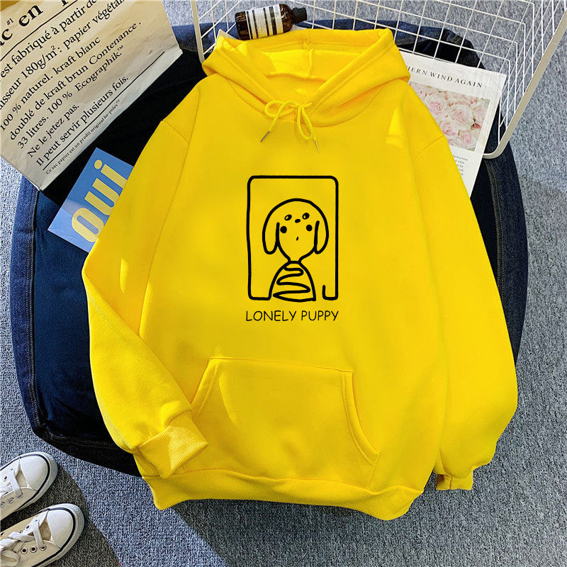 Women's hoodie with creative dog motif Chic & Stil