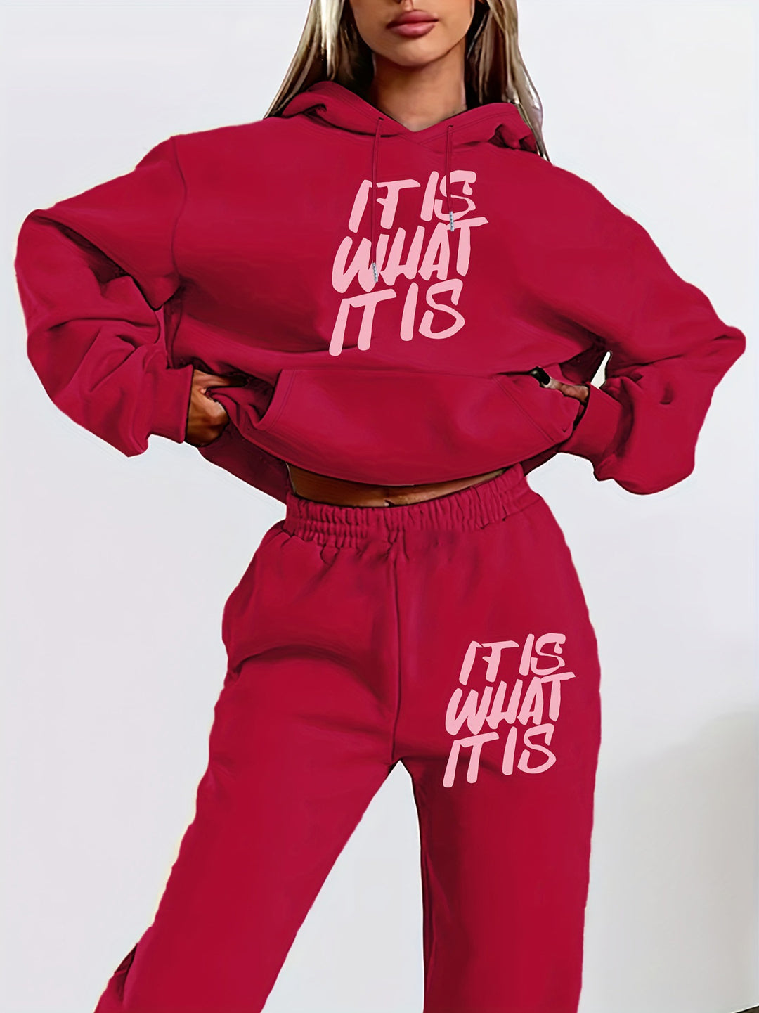 Ensemble de survêtement pour femmes avec impression élégante et coupe décontractée Chic & Stil