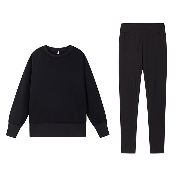 Ladies Sport Leisure Set with Soft Sweatshirt and Comfortable Leggings Lune London