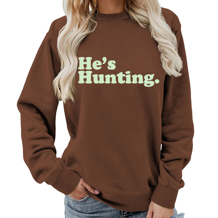 Sweat-shirt pour femmes avec lettrage moderne et coupe décontractée Chic & Stil