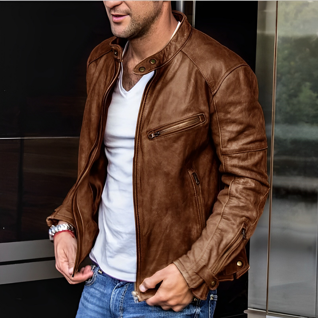 Lune London | Elegant Leather Jacket for All Seasons