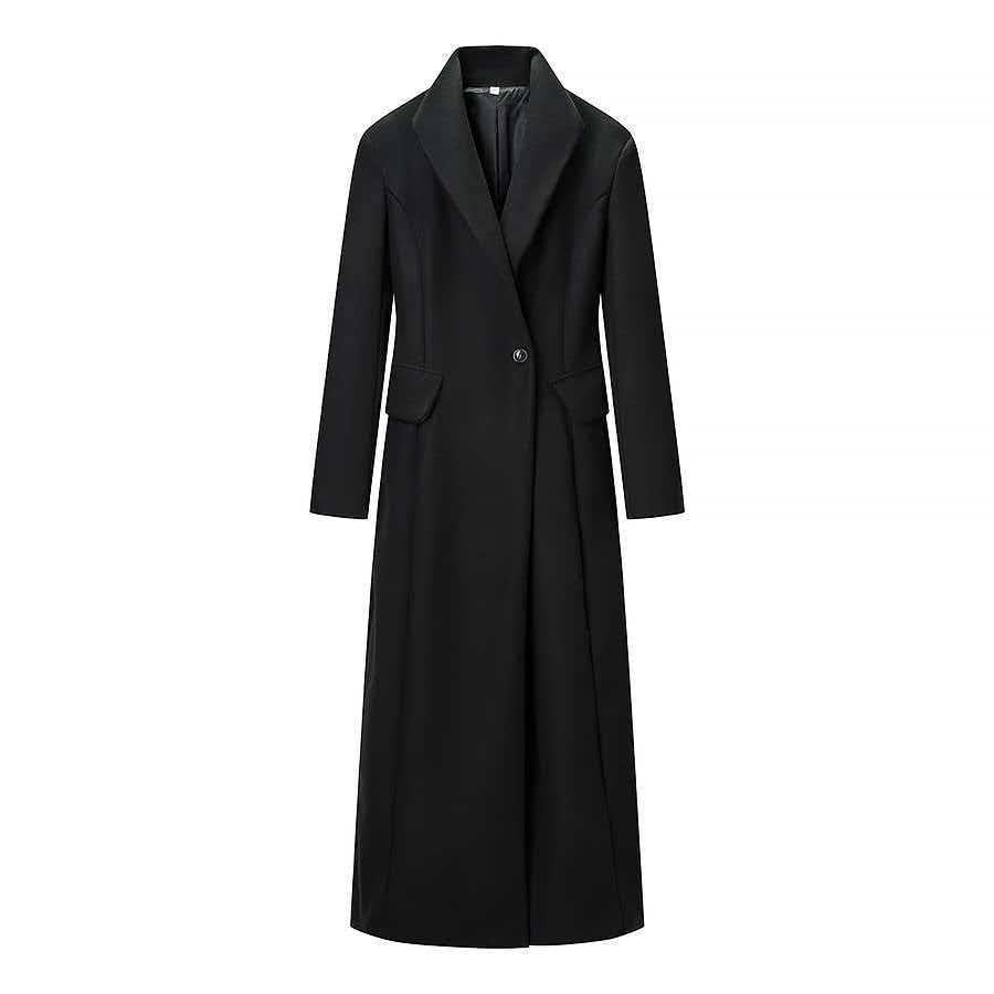 Manteau élégant pour femmes, ajusté avec col à revers Chic & Stil