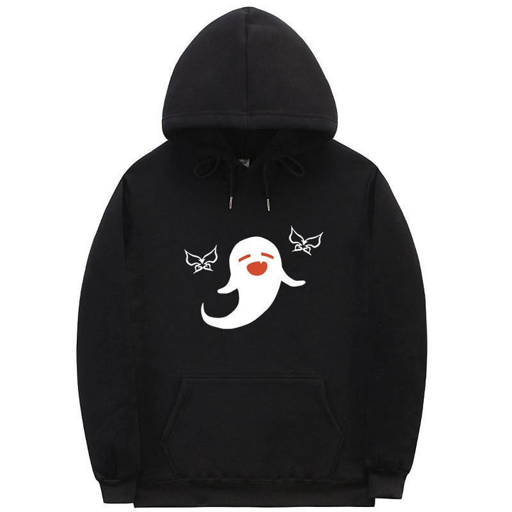 Women's Hoodie with Playful Ghost Design Chic & Stil