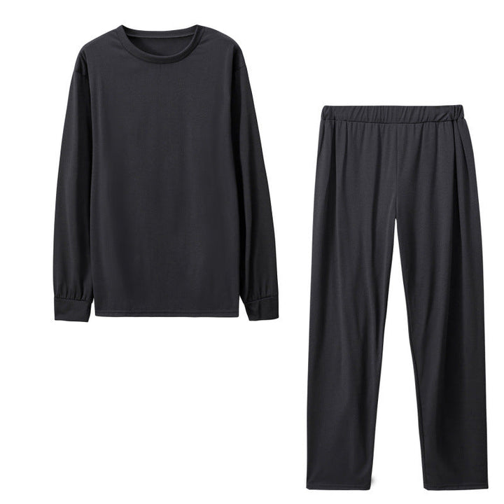 Women's Long Sleeve Pajama Set with Elastic Pants Lune London