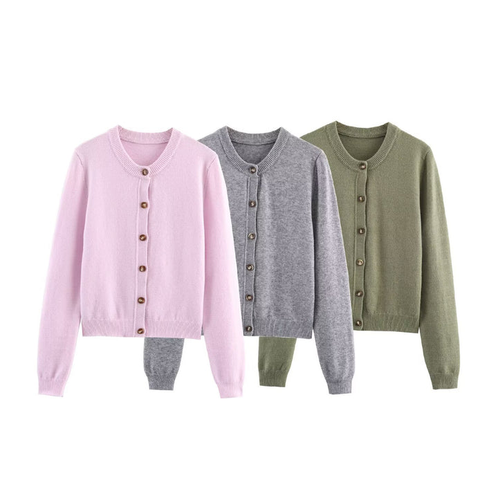 Elegant women's cardigan with buttons Lune London
