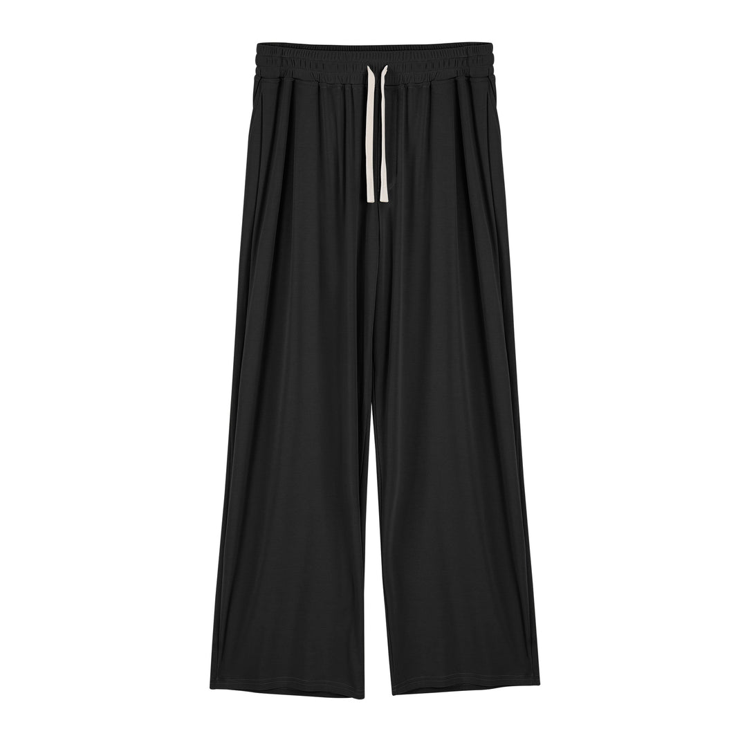 Wide lounge pants for women in innovative and breathable material Lune London