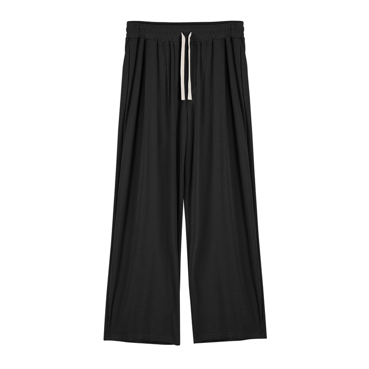 Wide lounge pants for women in innovative and breathable material Lune London
