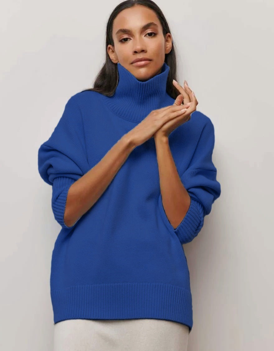 Women's Cozy Turtleneck Sweater Lune London