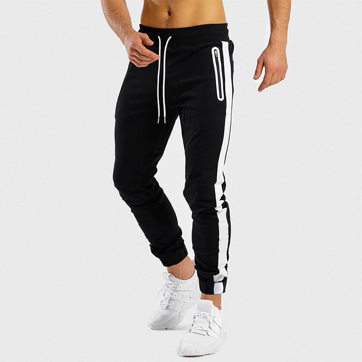 Sporty jogger pants for men with innovative side pockets Lune London