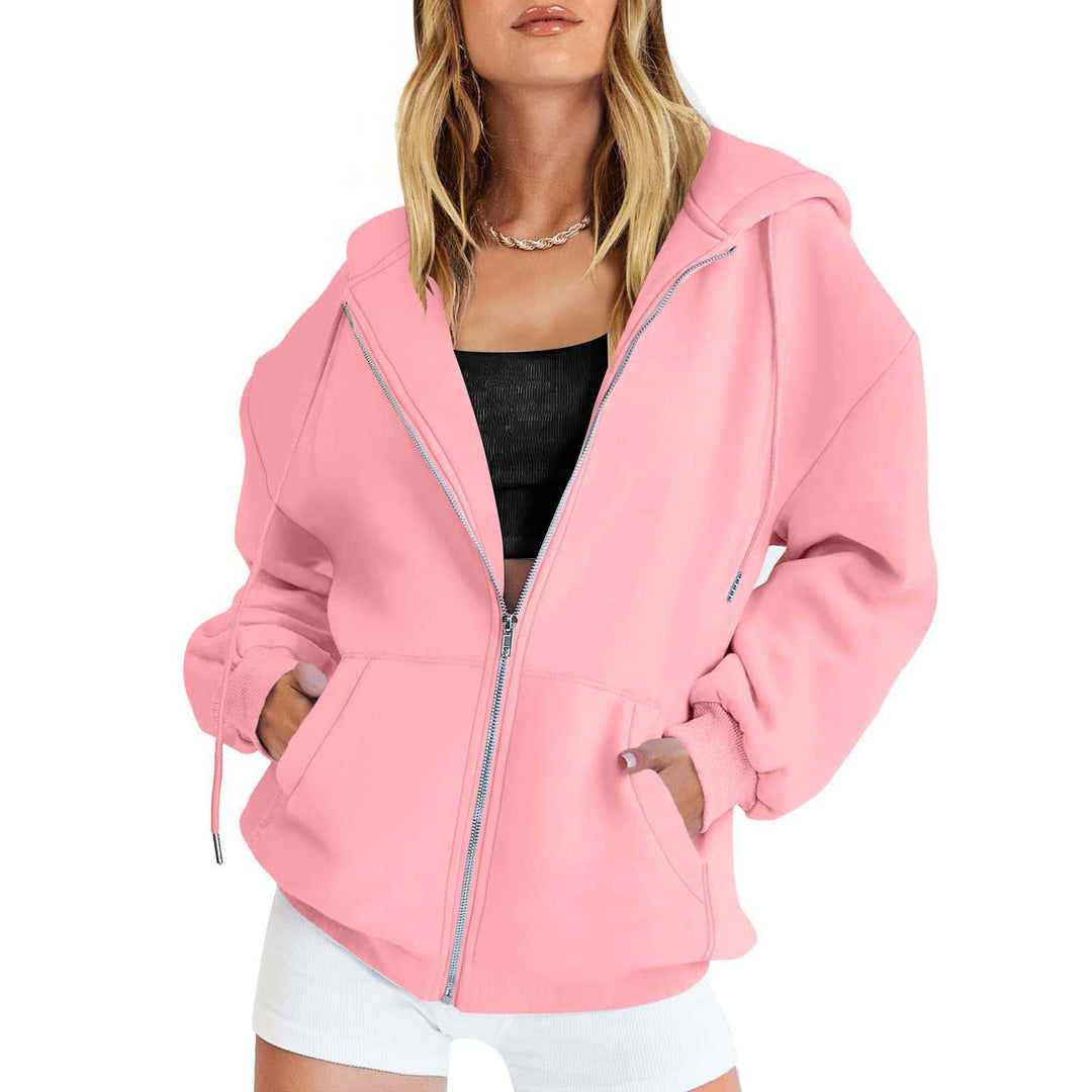 Women's hooded jacket with an oversized fit and practical pockets Lune London