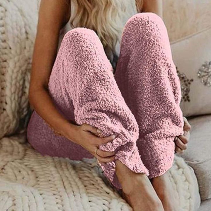 Women's Comfortable Plush Lounge Pants Lune London