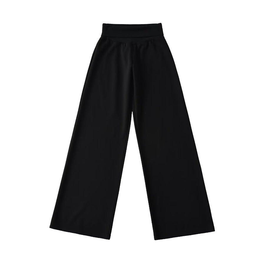 Loose-fitting jogger pants for women with high waist and soft texture Lune London