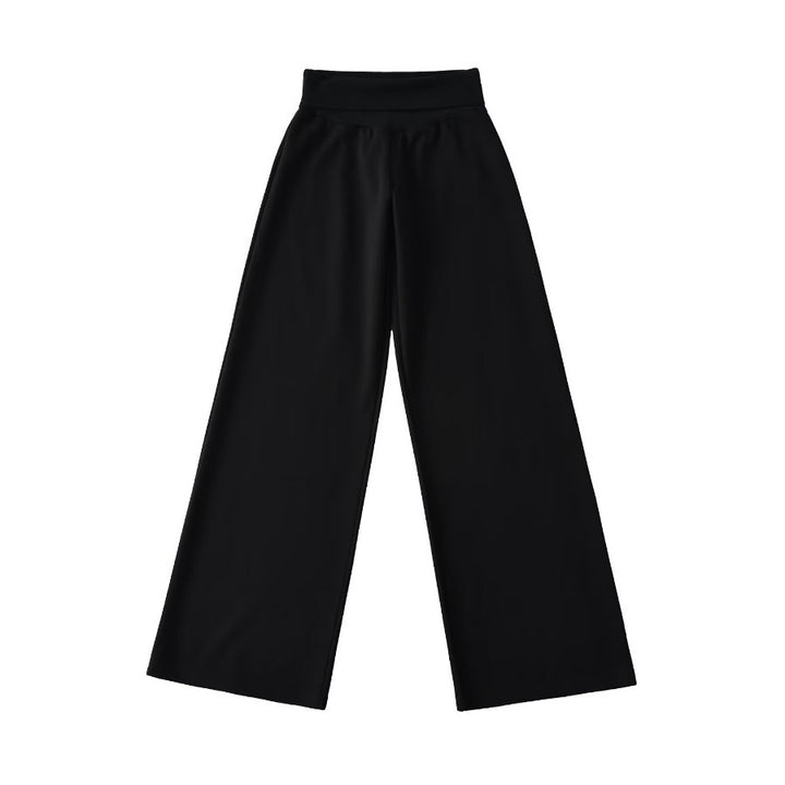 Loose-fitting jogger pants for women with high waist and soft texture Lune London