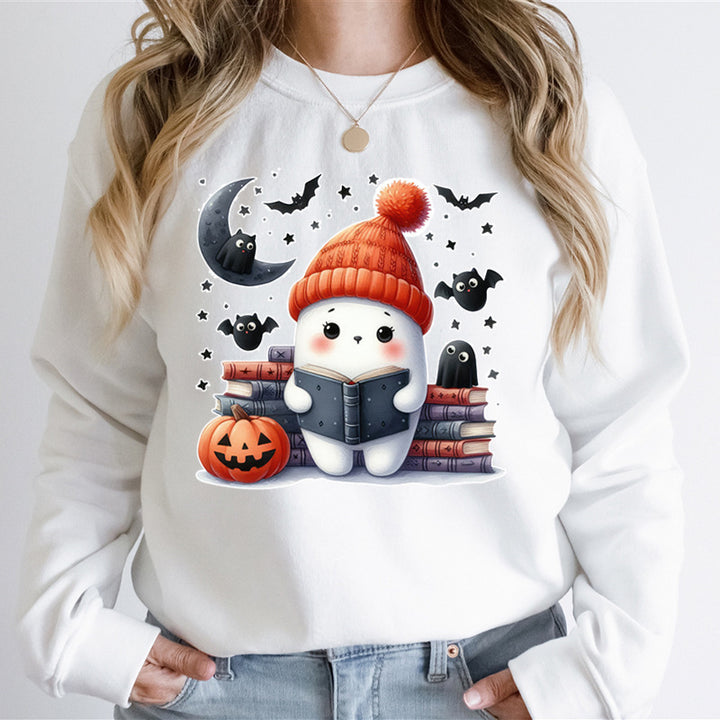 Women's sweatshirt with playful Halloween motif and high-quality material Lune London