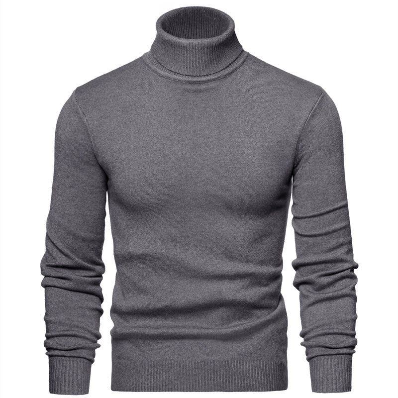 Timeless turtleneck sweater for men in soft wool Lune London