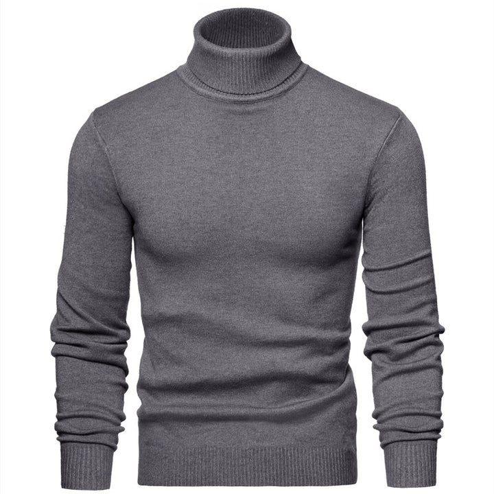 Timeless turtleneck sweater for men in soft wool Lune London