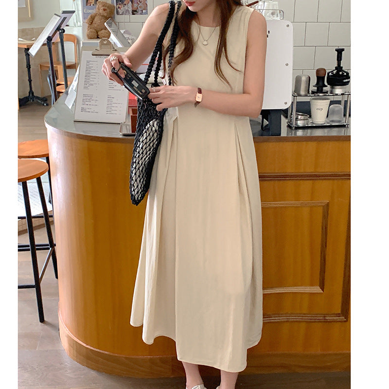 Lune London Sleeveless A-Line Maxi Dress for Women