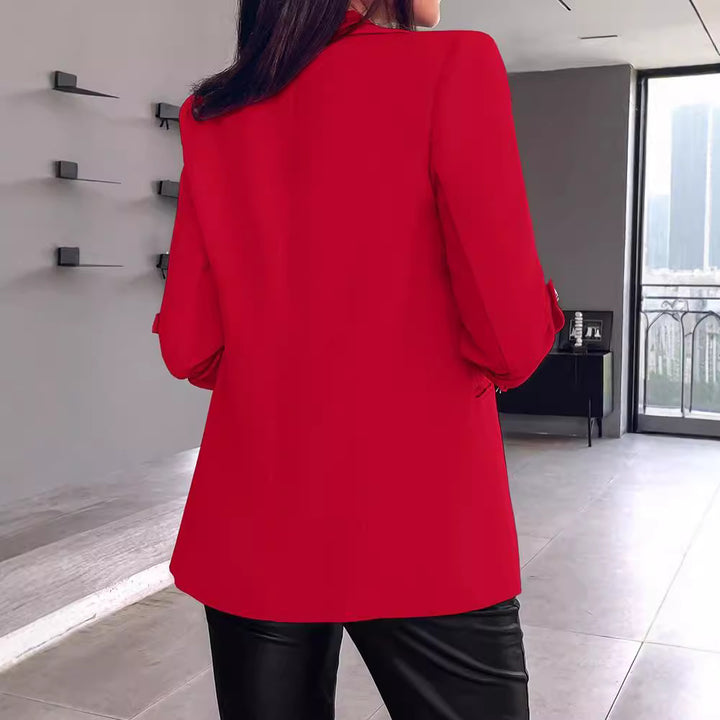 Fashion blazer for women with roll-up sleeves and a refined cut Lune London
