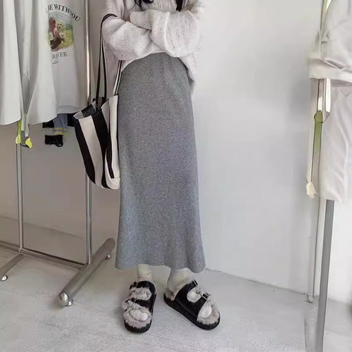 Maxi skirt for women in soft material with elegant cut Lune London