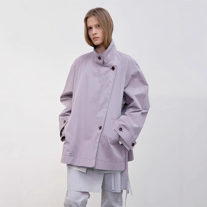 Veste de transition élégante pour femmes avec coupe asymétrique Chic & Stil