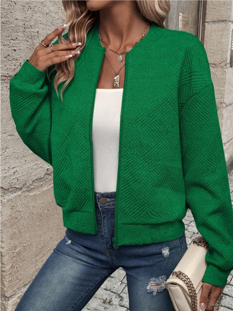 Casual quilted jacket for women with structured design Lune London