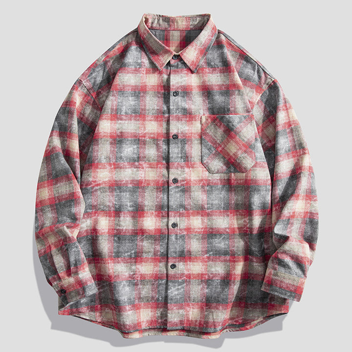 Casual plaid shirt for men Lune London