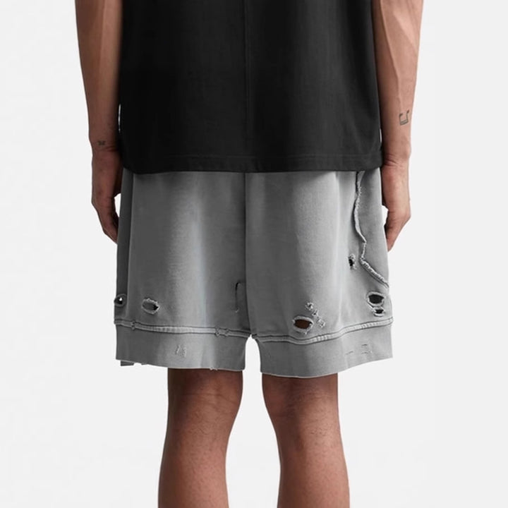 Shorts D détruits à la mode pour femmes Lune London