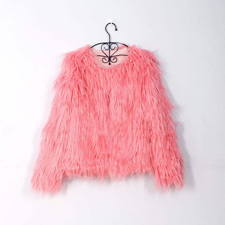 Ladies Cozy and Stylish Faux Fur Jacket Lune London