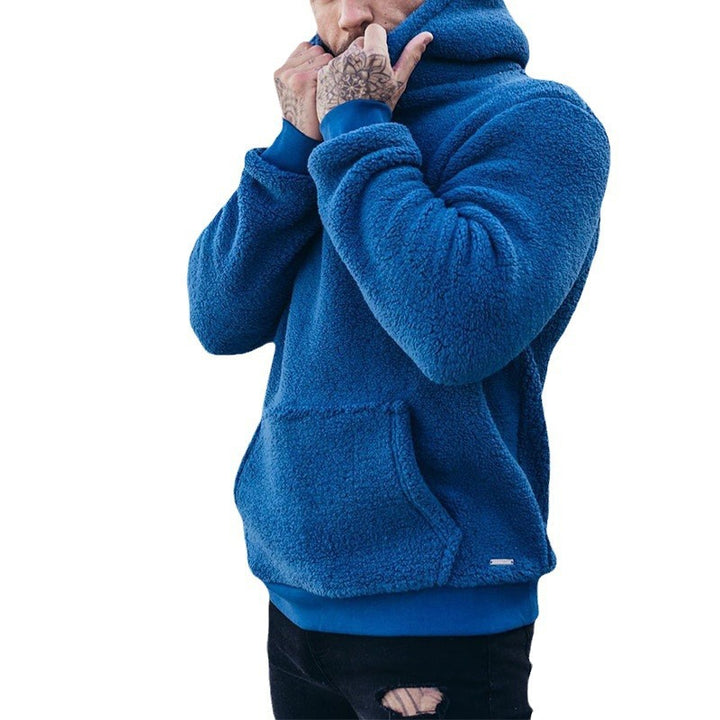 Men's Fleece Hoodie with Kangaroo Pocket from Lune London