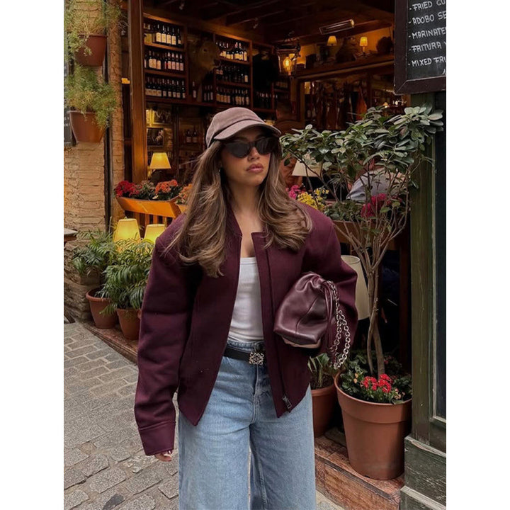 Women Stylish and Casual High-Cut Transition Jacket Lune London