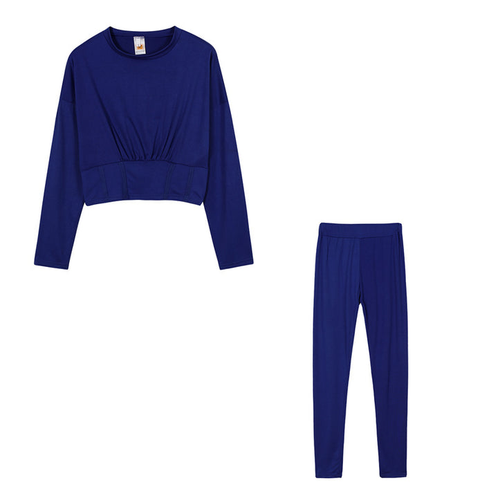 Women’s sports set with long sleeve top and leggings Lune London