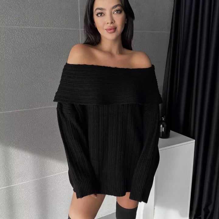 Women Oversized Knit Sweater Lune London