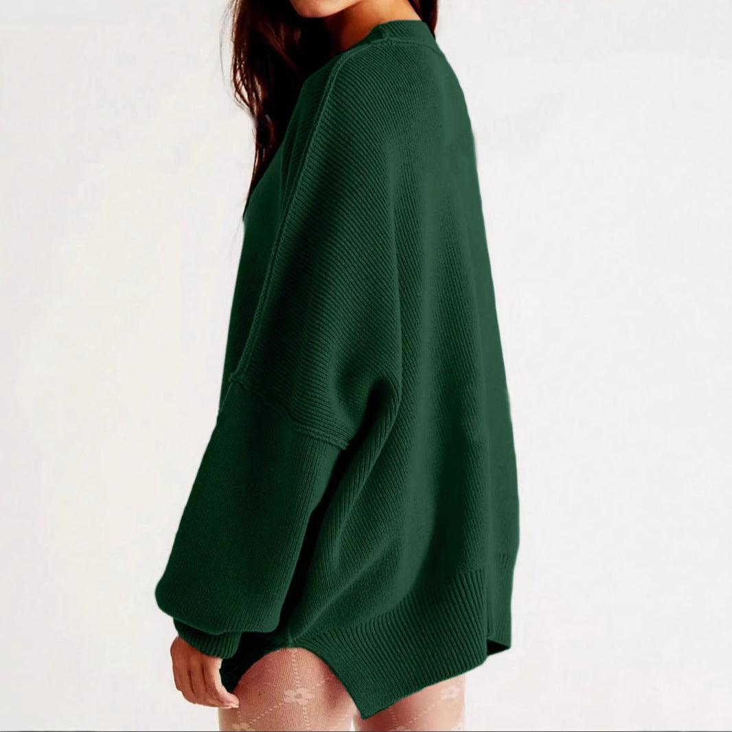 Women Oversized Sweater with textured pattern casual Lune London