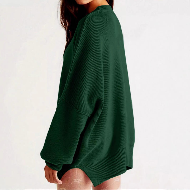 Women Oversized Sweater with textured pattern casual Lune London